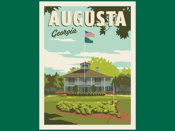 Augusta Clubhouse poster