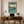 Kapalua golf print framed on a home office wall
