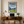 Pinehurst golf print framed on a home office wall