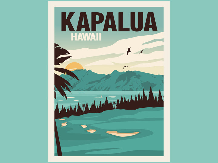 Kapalua Golf Print