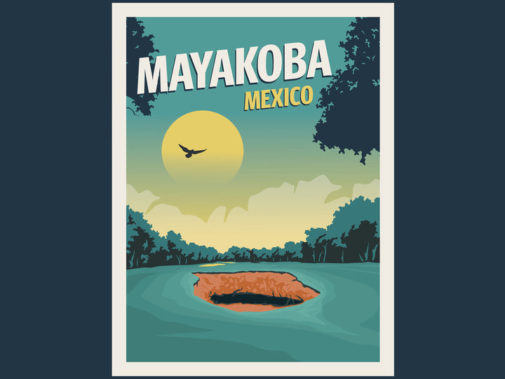 Mayakoba Mexico Golf Print Search Image